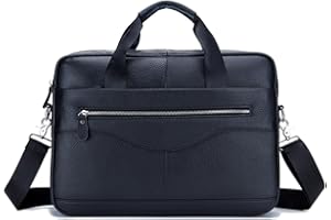 FANDARE Ventiquattrore Borse a spalla Business Borsa a tracolla Sacchetto Pelle Borsetta per 12.9 pollice laptop Zaino monospalla da uomo Impermeabile Crossbody Messenger Bag per lavoro festa Viaggio