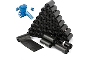 PATITAS SHOP Bolsa Para Perro,Dog Poop Bags, Dispensador Bolsas Para Excrementos, Porta Bolsitas De Caca Para Perros, Portabolsas Recoge Caca,Bolsas Higiene Mascotas,Dispensador Con 11 Rollos,165 Bolsas (Celeste)