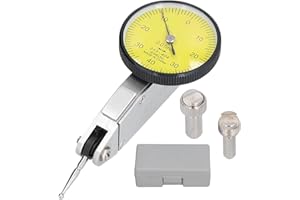 NIMOMO Indicateur De Test Du Cadran, 0-0,8mm/0,01mm Comparateur à Cadran Levier Indicateur De Test, Indicateur à Cadran Mecanique Comparateur De Précision Indicateur De Test à Cadran Outil De Mesure