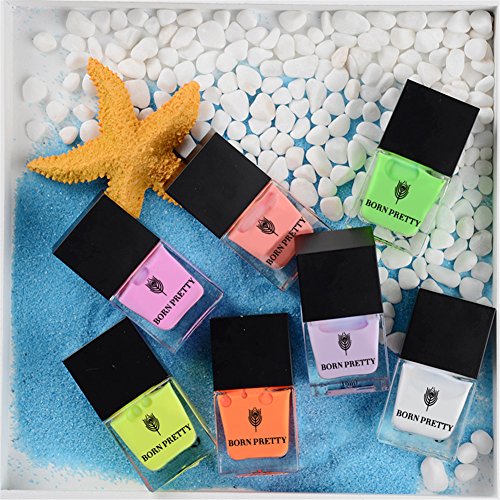 Born Pretty 10ml Peel off Liquid Tape Flüssiglatex Nagellack DIY Ungiftig&Geruchlos 7 colors - 5