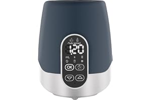 Babymoov NutriSmart - Calentador de biberón y Leche Materna - Baño María/Vapor - Programable - Hogar & Coche