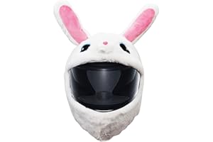 Omoojee Motorcycle Helmet Cover, Funny Helmet Decoration, Fun Rides and Gifts (Plush Animal)