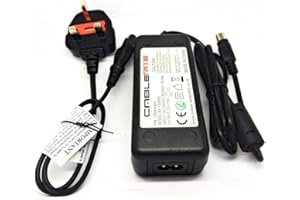 CABLERITE 12v 60w power supply adapter and cable for 12.0V 5.0A 4 Pin KPL-060F Alien Hero DVR PSU