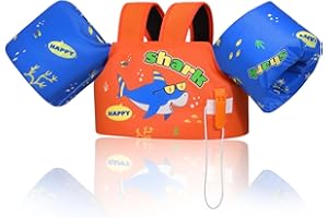 MoKo Swim Arm Band for Kids 20-50/22-55 lbs, Clearance Toddler Swim Vest Cute Cartoon Swimming Wings Pool Floats Sleeve Children Water Sports Learning Swim Training Equipment