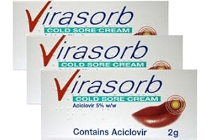 ZAIZAH 2GM Sore Cold Cream - Rapid Relief for Cold Sores, Fever Blisters, and Dry Lips - Moisturizing Lip Balm with Natural Ingredients Pack of 3