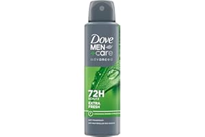 ‎DOVE Dove MEN+care advanced Anti Transpirant Extra Fresh Deo-Spray schützt 72 Stunden vor Körpergeruch und Schweiß 150 ml
