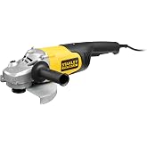 STANLEY Grinder 2,000W 230 mm, Speed 6,500 rpm, M14 Spindle Thread, Includes 3 Position Side Grip and Disc Change Wrench
