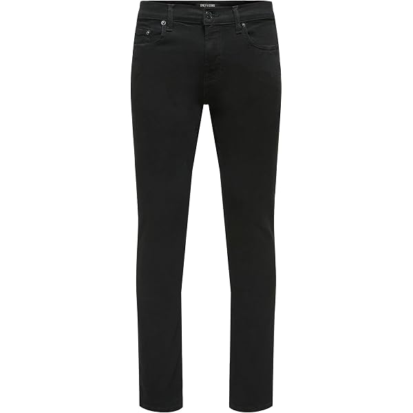 JACK & JONES Jjiglenn Jjoriginal Am 817 Noos Jeans Uomo, Black Denim, 27W / 30L