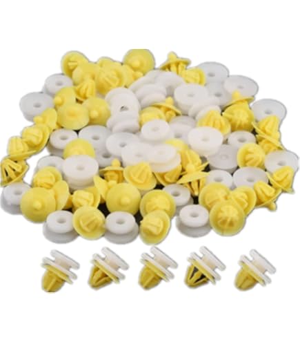 Clip Per Renault Trafic - 100 Pezzi, Grigio, Per Pannello Porta Inferiore - Foto 10