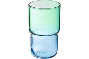 Luminarc - Collection Candy Mix - 6 Verres à eau colorés 32cl - Modèle Mix Mint - Fabriqués en France - Emballage renforcé, Petit