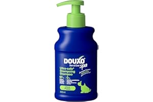 douxo Skin & Coat Spa - Ultra-Safe Shampoing pour Chiot, 250mL, Nettoie et Hydrate la Peau Profondeur, Laisse Le Pelage Doux et éclatant, Formule respectueuse de la Peau.