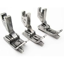 Lot De 2 Pieds De Couture Avec Guide à Ressort Gauche SP-18L | Compatible Juki, Brother, Singer, Consew