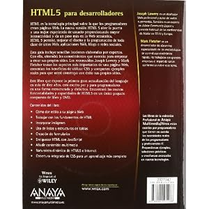 HTML5 para desarrolladores