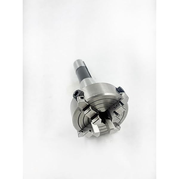 5 Inch 3 Jaw Self-Centering Lathe Chuck | With 2 Sets Of Jaws | Precision Machining Chuck | For Lathes & Milling