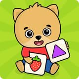 Tiere lernen Baby-Lernkarten für Kleinkinder