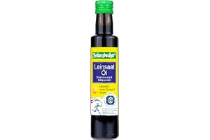 Seitenbacher Bio Lein fröolja I första pressning I kallpressad I nativ I (1 x 250 ml)