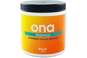 ONA Block Smell Flavour Odour Neutraliser Eliminate Air Odor Control Hydroponics (Tropics)