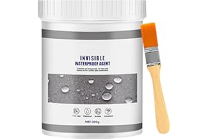 PNGOS 300g Transparenter Wasserdichter Beschichtungsmittel Dichtmasse Wasserdichte Isolierversiegelung für Badezimmer,Toilette,Fliesen,Wände,Dach（1 Stück）