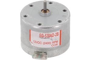 EXTRWORY EG-530AD-2B Spindelmotor DC 12 V CCW Tonbandgerät Audio Capstan Motor Gegenläufig Kassettenrekorder Audio-Windenmotor für Tonbandgerät