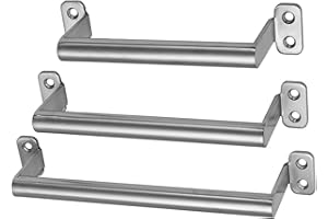 GUMMIPRODUKT Kistengriff aus Edelstahl in 3 Längen Tragegriff Griff Bügelgriff (160mm)