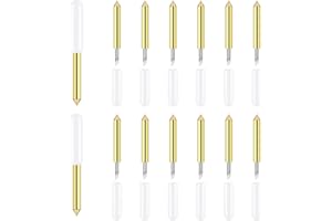 PRASACCO 12 Pack Premium Fine Point Tip Compatible with Explore Air/Air 2/Air 3/Maker/Maker 3 Cutting Machines