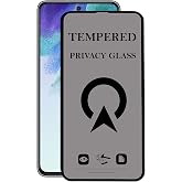 KZY İletişim Samsung Galaxy S21 Fe Tam Kaplayan Privacy Hayalet Temperli Ekran Koruycu Cam
