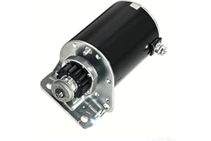 A ABIGAIL Starter Motor Compatible with L118 L120 Briggs & Stratton for Lawn Mower 390838 393499 497594 497595 497401 494198 494990 Toro John Deere 20 22 20Hp 22Hp Cub Cadet AM106883, AM38136, AM39285, SBS0004