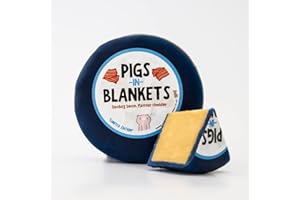 THE CHUCKLING CHEESE COMPANY Pigs In Blankets Cheddar Cheese Truckle. A Delicious Creamy Cheddar Cheese That Has All The Delicious Flavour Of Pigs In Blankets. What's Not To Love?