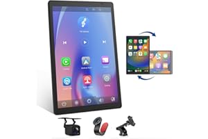 Eonon 8.95 Inch Display Monitor Car Stereo with Carplay Android Auto Portable Touch Screen OTA Update Audio Receivers Speaker with 1080p Backup Camera Bluetooth Airplay AUX for All Car Vehicles P5