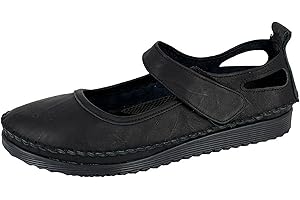 Mod Comfys L948 Ladies Softie Leather Window Back Casual Shoe