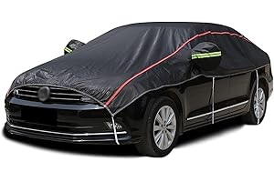 XXqccz Housse de Voiture Compatible avec Opel GT Cabriolet, Housse de Protection Oxford Housse de Voiture épaisse Demi Housse de Pare-Brise étanche Housse de Protection Automatique extérieure