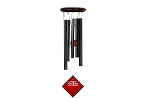 WOODSTOCK CHIMES Woodstock Encore Collection Windchime - Black Chimes of Mars