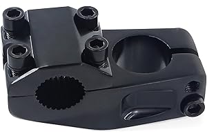 GRELiving Bike Stem for BMX Bike Aluminum Alloy Fixed Gear Bicycle Stem 22.2mm