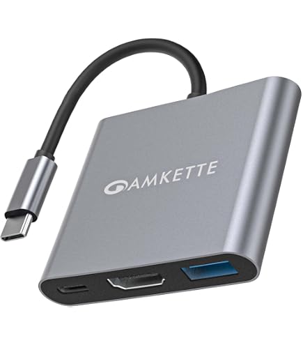 Hub USB-C LENTION 10-en-1 Avec HDMI 4K, 4 Ports USB 3.0, Charge 60W - Compatible MacBook, IPhone, PC