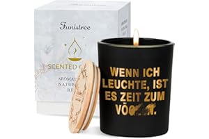 ‎FUNISTREE Valentinstag Duftkerze Partner Geschenk für ihn, Lustige Duftkerzen im Glas Valentinstagsgeschenk für Freund, Ich Liebe Dich Geburtstagsgeschenk für Männer Ehemann Pärchen Jahrestag Kerze Geschenk