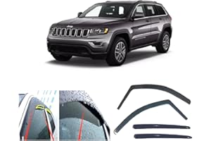 AC WOW 4X Windabweiser Für Jeep Grand Cherokee 2011 2012 2013 2014 2015 2016 2017 2018 2019 2020 2021 In-Kanal