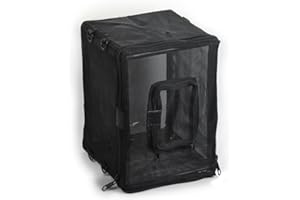 Reptiles Planet - Naturarium - Terrarium Rectangulaire Grillagé Souple - 45 x 45 x 75 cm