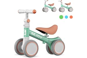 Sejoy Draisienne Enfants Vélo Bébé sans Pédales 6-24 Mois Jouet Baby Walker Fille Garçon