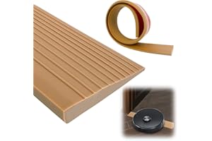 WAPASEZYAR 90 x 5 x 1 cm, rampa progowa, z PCW, antypoślizgowa powierzchnia, gumowa rampa najazdowa, do chodzików, wózków inwalidzkich, wózków dziecięcych