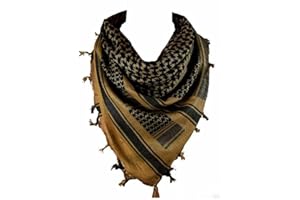 Clara Leather Jackets Cotton Shemagh Tactical Military Scarf Palestine Scarf for Men&Women