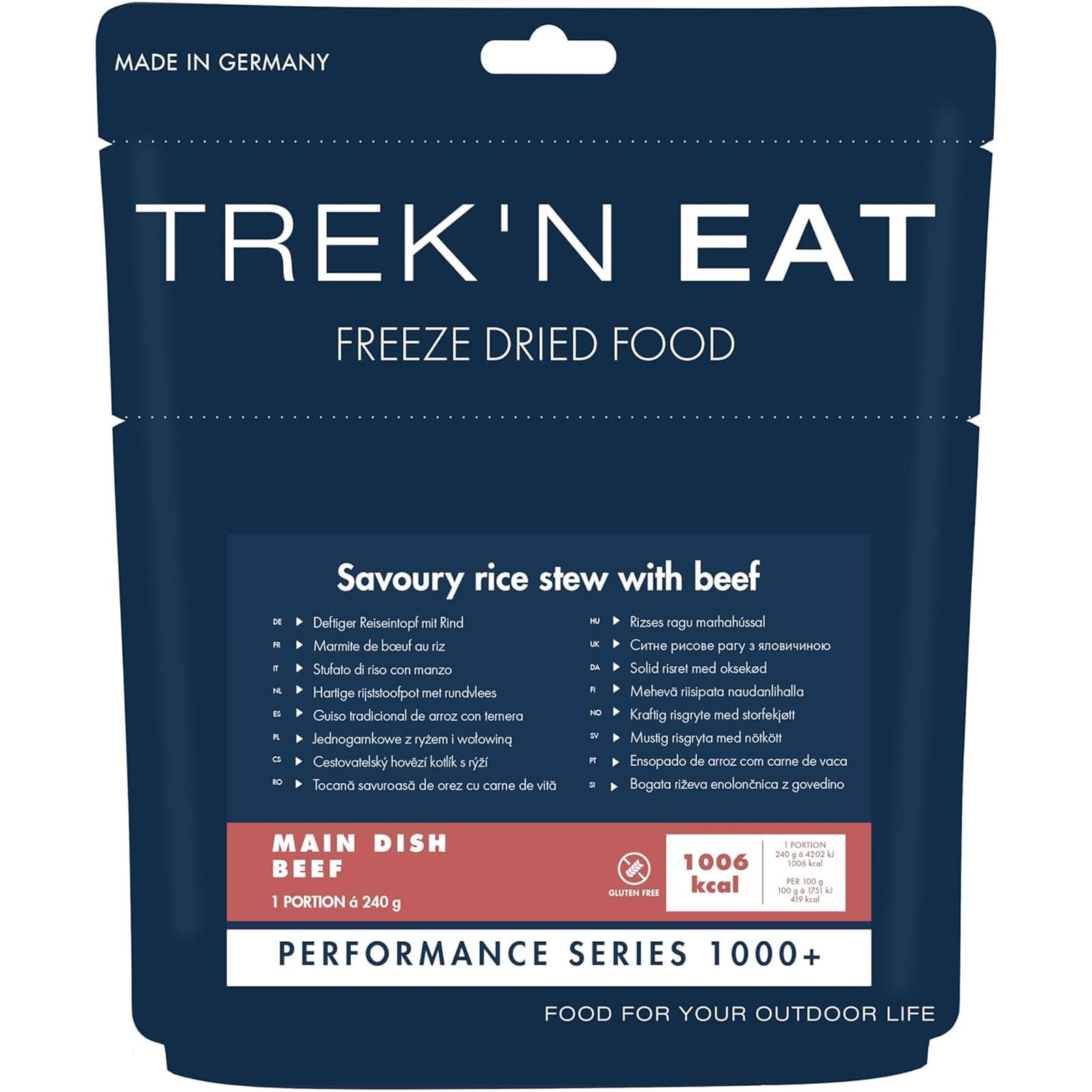 Carátula de TREK’N EAT Estofado de Carne para Viaje - Serie Rendimiento 1000+ | Comida de alto contenido energético (+1000 kcal), para ac para PS4 (edición PAL España)