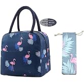 Insulated Lunch Bag for Women Open Insulated Cooler Bag Water Resistant Thermal Leakproof Lunch Organizer for Men Girls Outdo