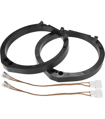 Adattatori Altoparlanti Auto AERZETIX Per Honda Civic 2001 - Set 2 Pezzi, Montaggio Posteriore Ø158mm