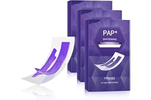 VOKKRV Bande Blanchiment Dentaire, Kit Bandes De Blanchiment Des Dents, Violet Blanchiments Dentaire, Whitening Teeth Strips, Bandes Blanchissants Douces Pour Les Dents (3)