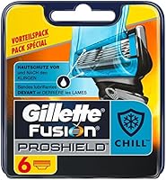 Gillette ProShield Chill Rasierklingen, 6 St&uuml;ck