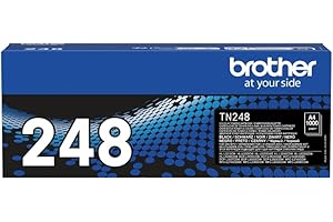 Brother TN248BK Toner originale, Capacità Standard, fino a 1000 pagine, per Stampanti e Multifunzione serie 3000 e serie8000, Colore Nero