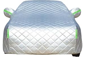 CHIHEN Telo Copriauto Antigrandine per 𝐅𝐈𝐀𝐓 Panda Telo Antigrandine Auto Imbottito,Copri Protezione Grandine,Protezione antigrandine per parabrezza