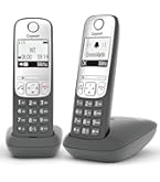 Gigaset A170 Duo Due Cordless con ampio display illuminato, Funzione