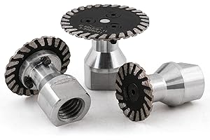 HOMESOM 30/40/50mm Diamante Sega BIade con RemovabIe FIange M14 Incisione Disco Da Taglio Intaglio Calcestruzzo Granito Arenaria