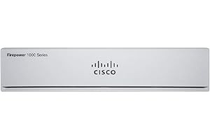 Cisco Bezpieczna zapora ogniowa: urządzenie Firepower 1010 z oprogramowaniem FTD, portami 8-Gigabit Ethernet (GbE), przepustowość do 650 Mb/s, 90-dniowa ograniczona gwarancja (FPR1010-NGFW-K9)